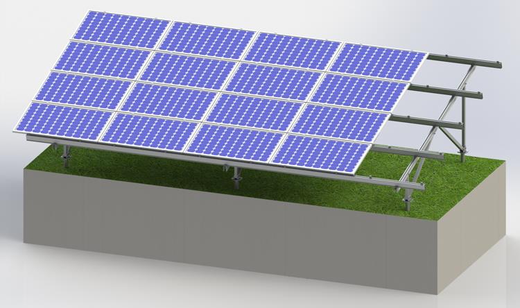 Support for Solar Groud Mounting Solution.JPG