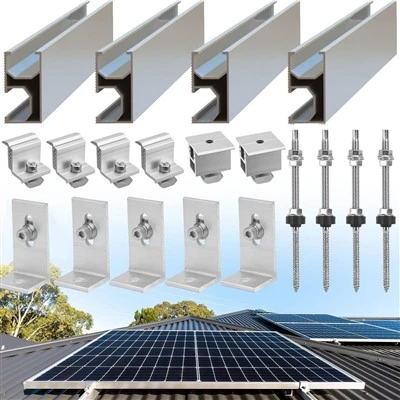 Komplet za montažu solarnog panela na metalni krov