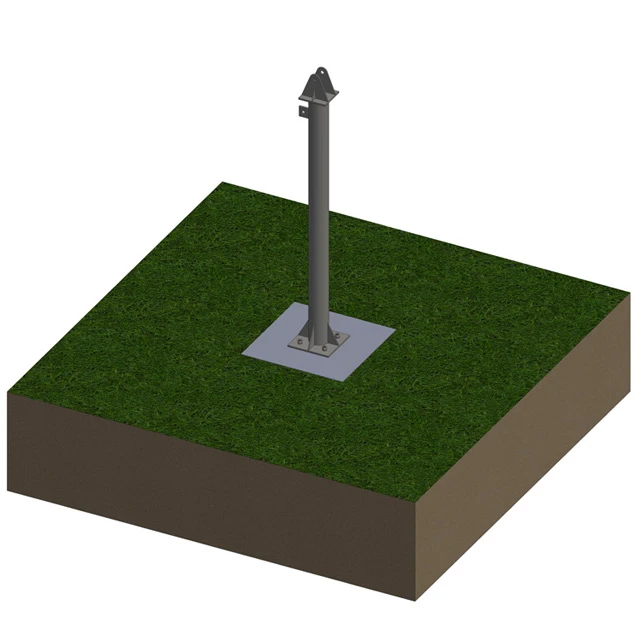 Solar Panel Pole Mount Bracket